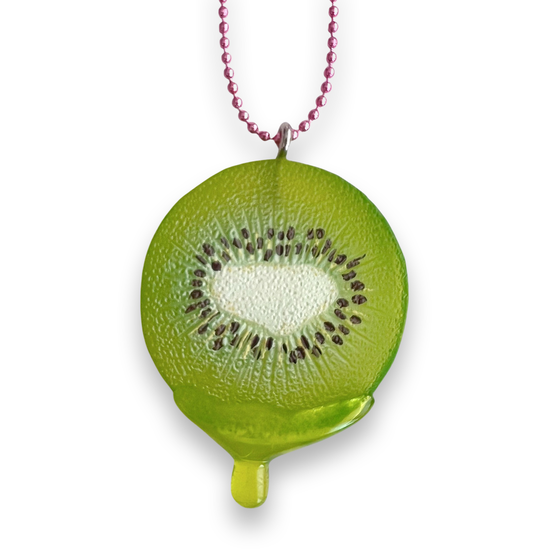 Sale! DeLuxe Juicy Fruit Necklace - Kiwi