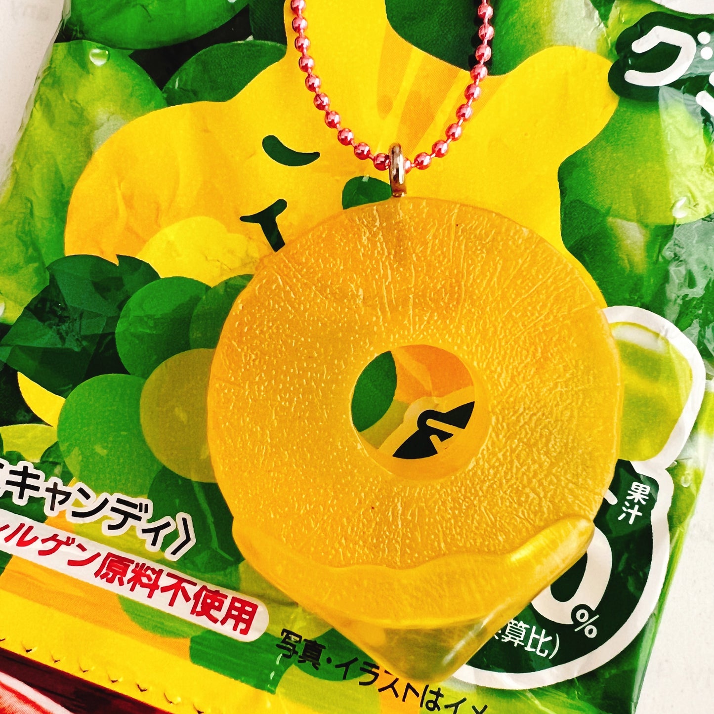 Sale! DeLuxe Juicy Fruit Necklace - Pineapple