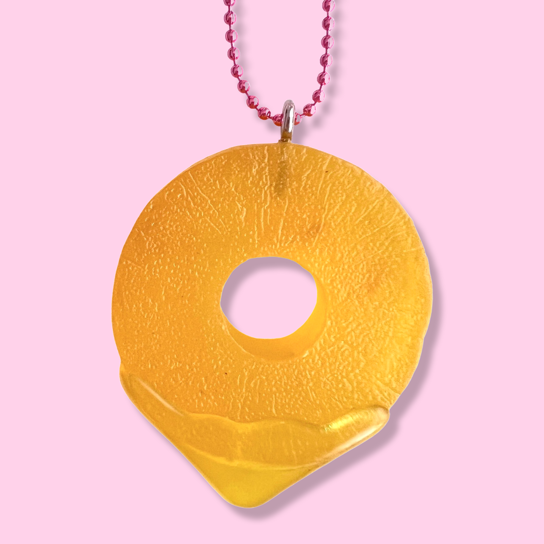 Sale! DeLuxe Juicy Fruit Necklace - Pineapple