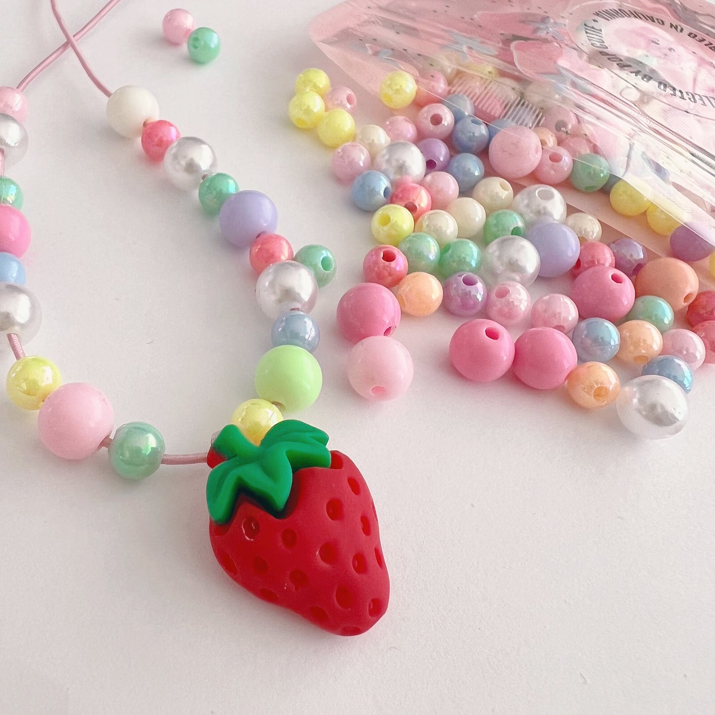Pop Cutie DIY Necklace Bag Strawberry