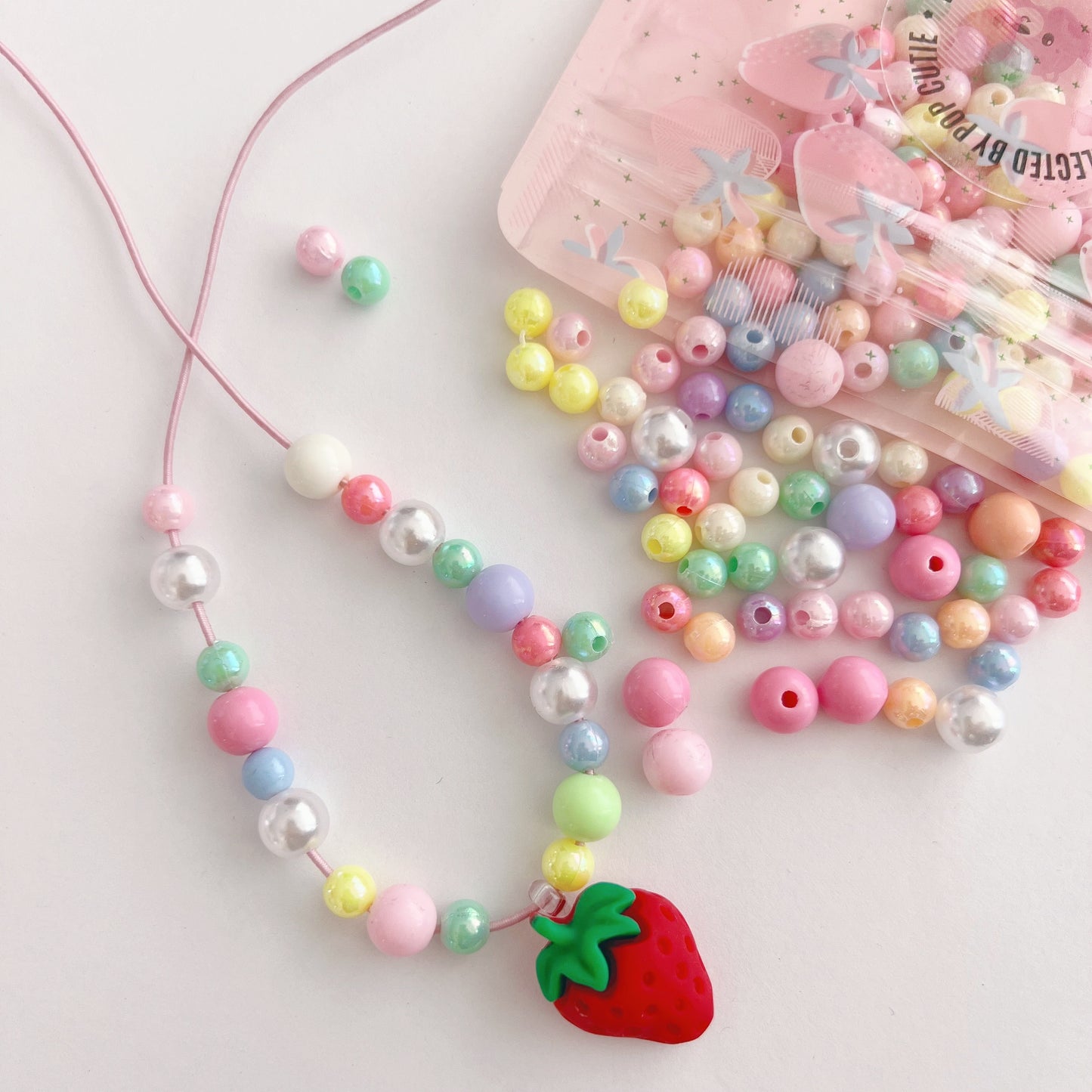 Pop Cutie DIY Necklace Bag Strawberry