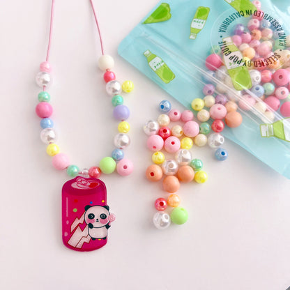Pop Cutie Kids DIY Necklace / Bracelets Kawaii Drink Set