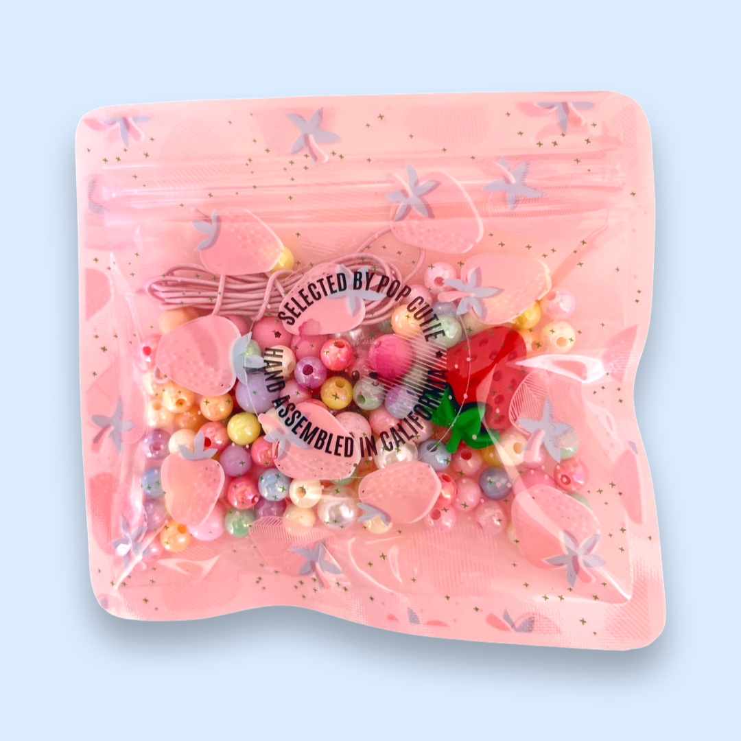Pop Cutie DIY Necklace Bag Strawberry