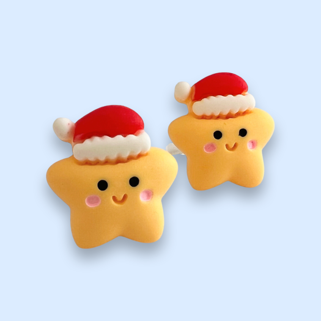 Pop Cutie Christmas Santa Star Kids Ring - Adjustable Kids Size
