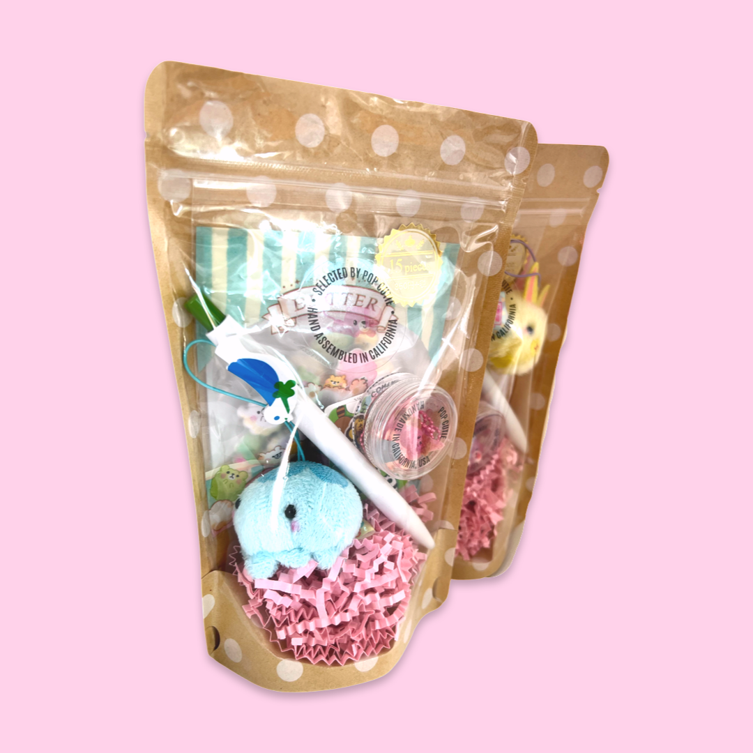 Pop Cutie Japanese Toy/Stationery/Sticker/Necklace Gift Set