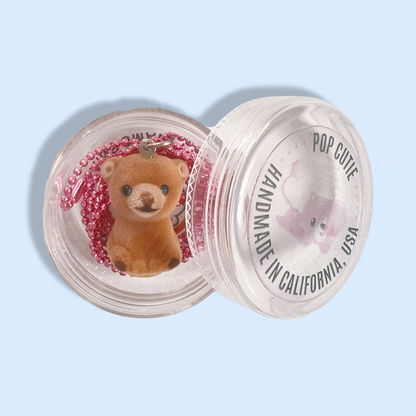 Pop Cutie Soft Jungle Necklaces - Bear
