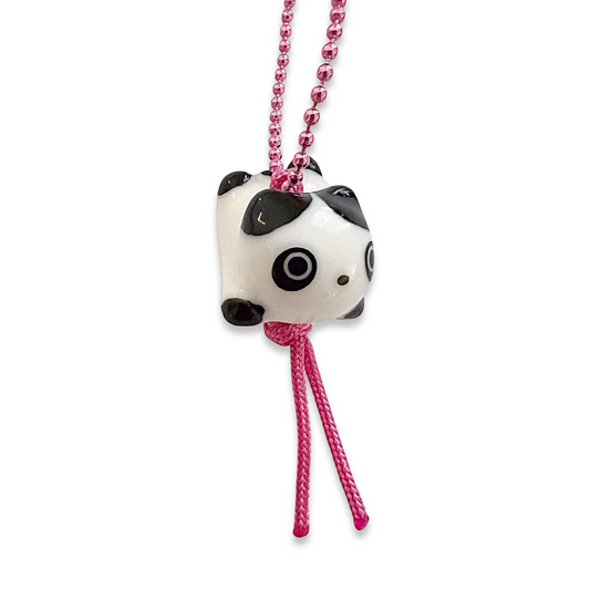 DeLuxe Pop Cutie Porcelain Panda Necklace