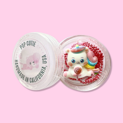 Pop Cutie Lollipop Unicorn Necklace