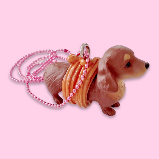 Ltd. Pop Cutie Churro Dachshund Necklace