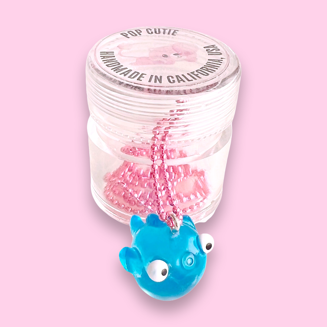 Pop Cutie Kawaii Puffer Fish Necklace