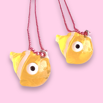 Pop Cutie Kawaii Clown Fish Necklace