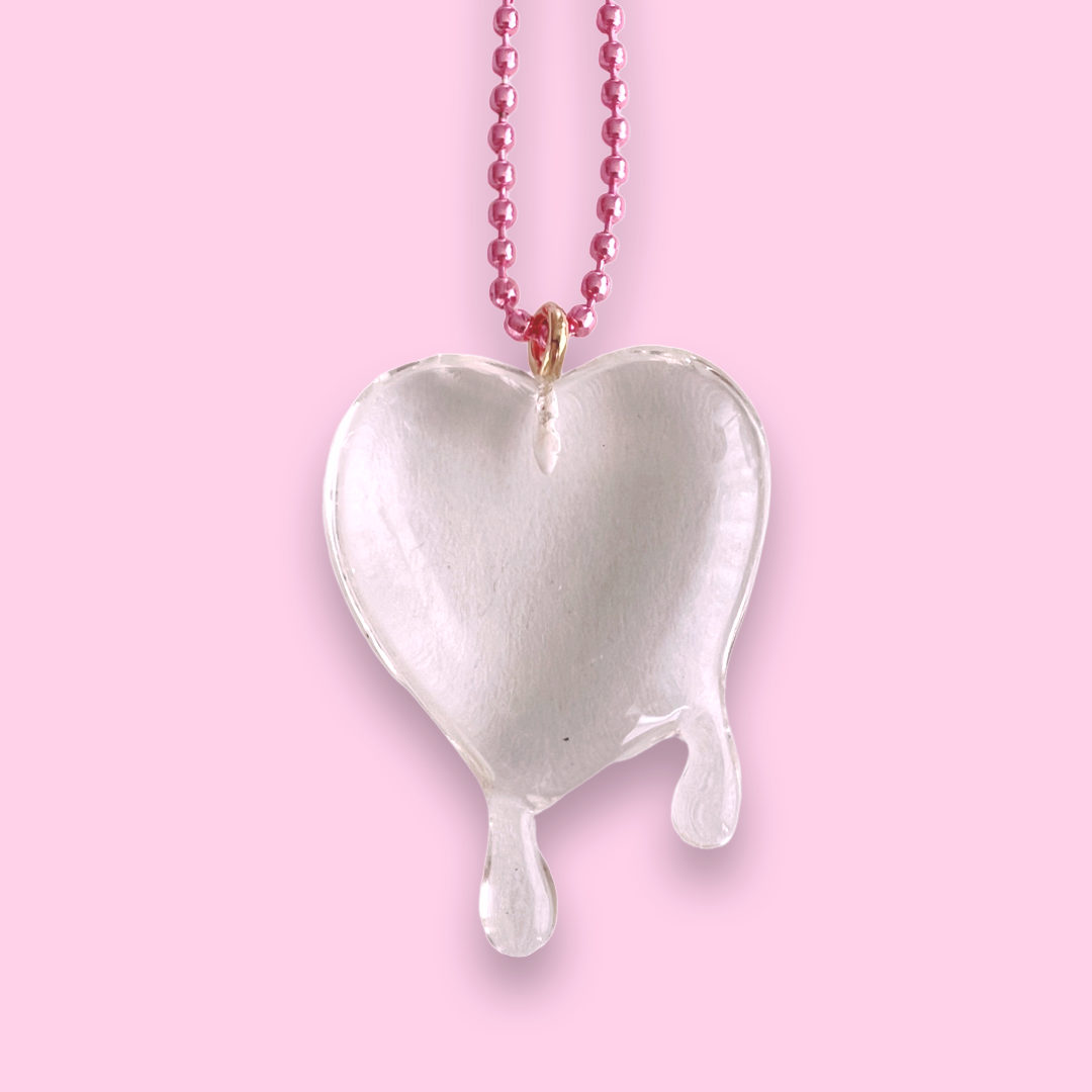 Pop Cutie Melting Heart Necklace