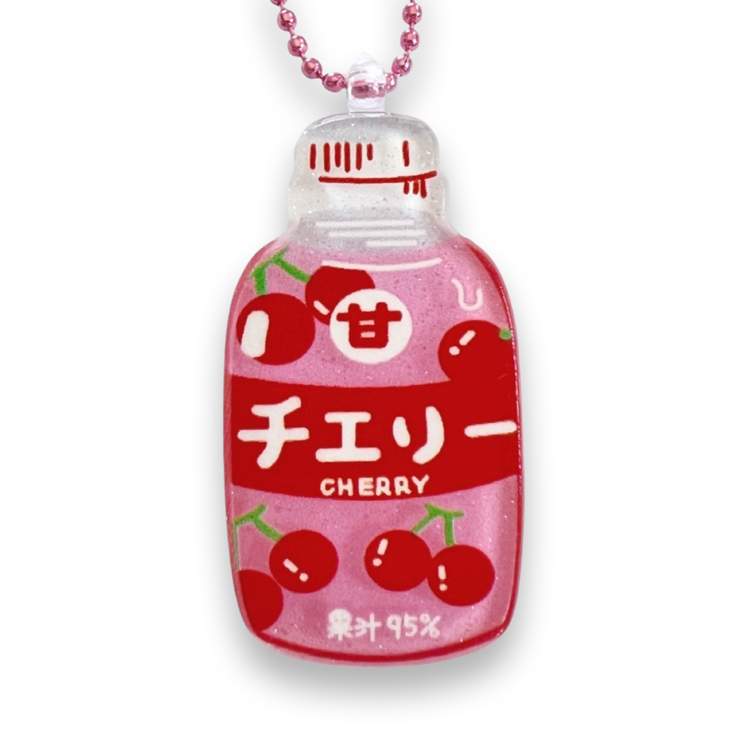Pop Cutie Japanese Cherry Juice Necklace