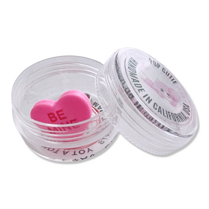 Pop Cutie Conversation Candy Heart Ring - Adjustable Kids Size Valentines