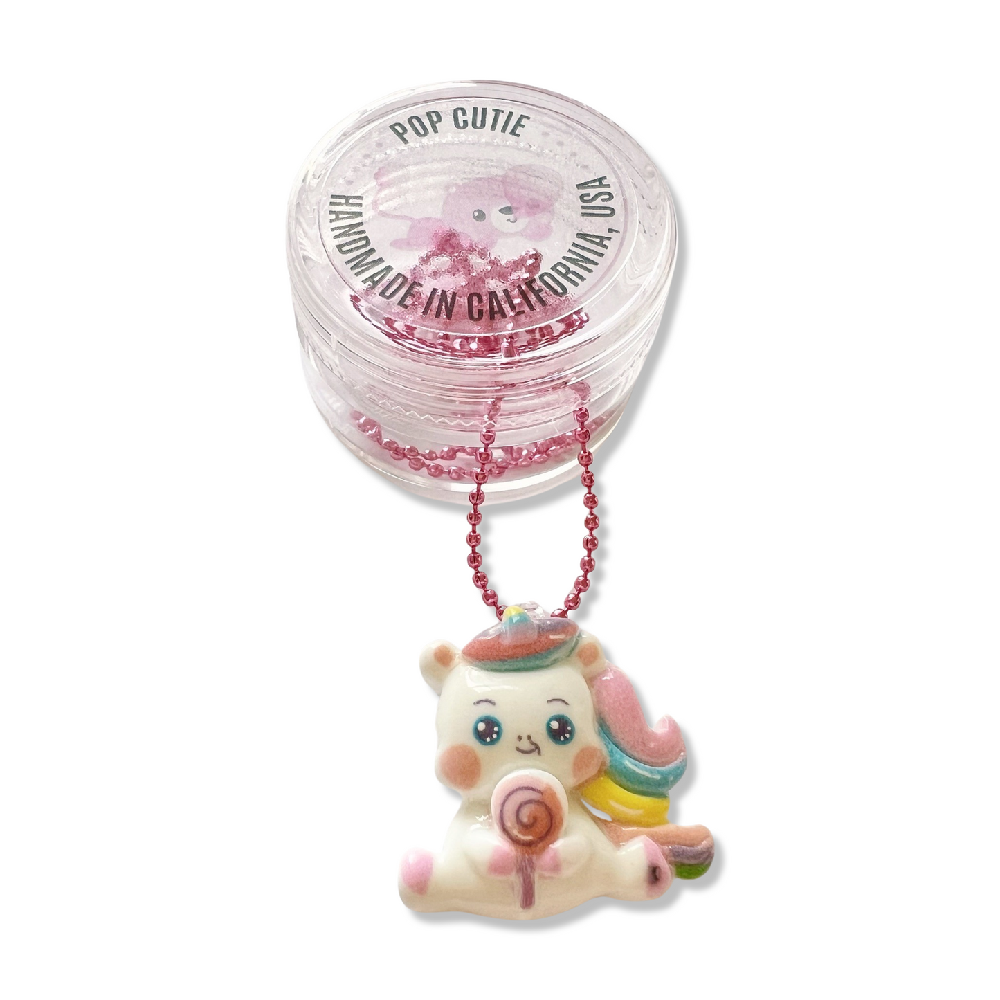 Pop Cutie Lollipop Unicorn Necklace