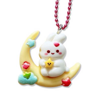 Pop Cutie Bunny Moon Necklace