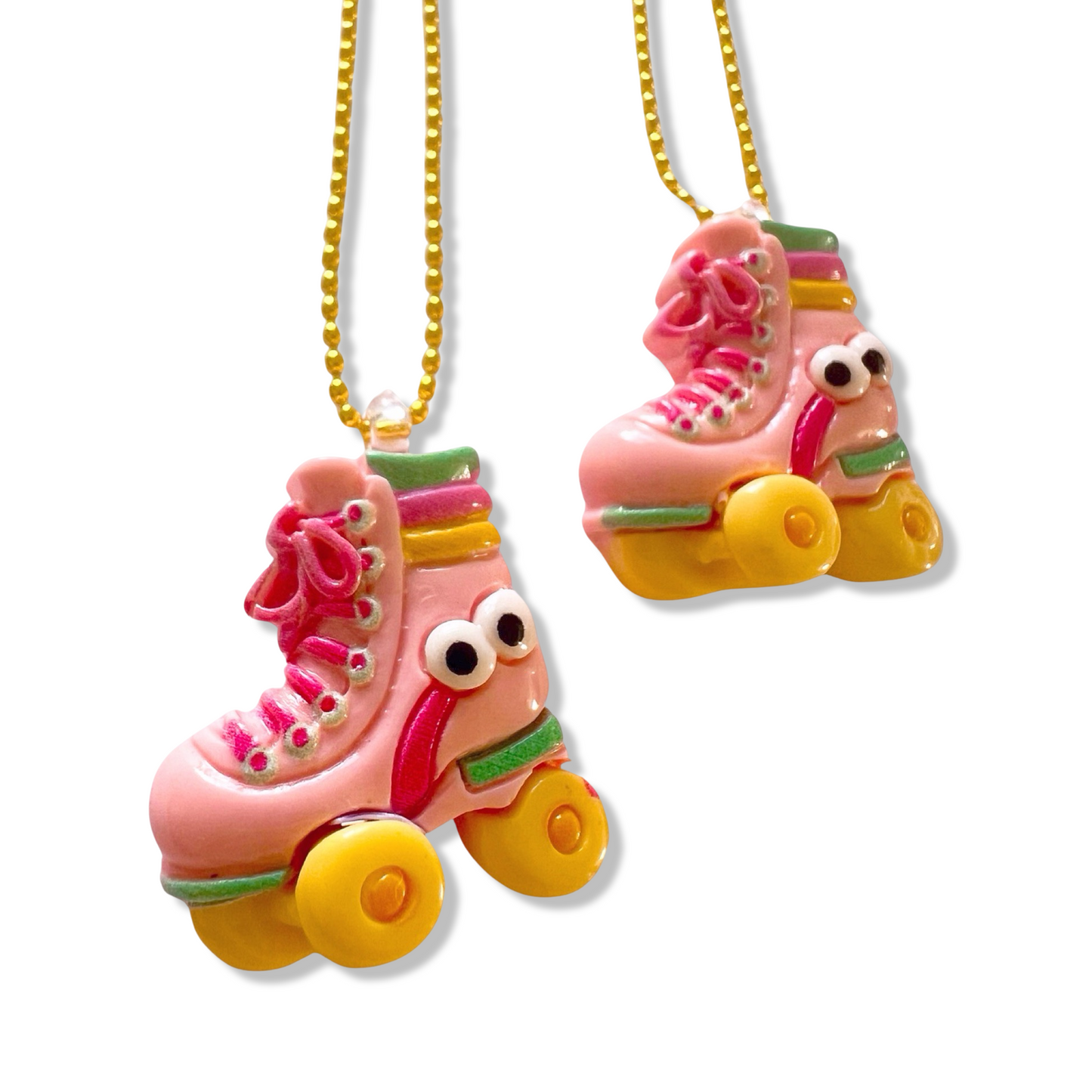 Pop Cutie Roller Skate Necklace