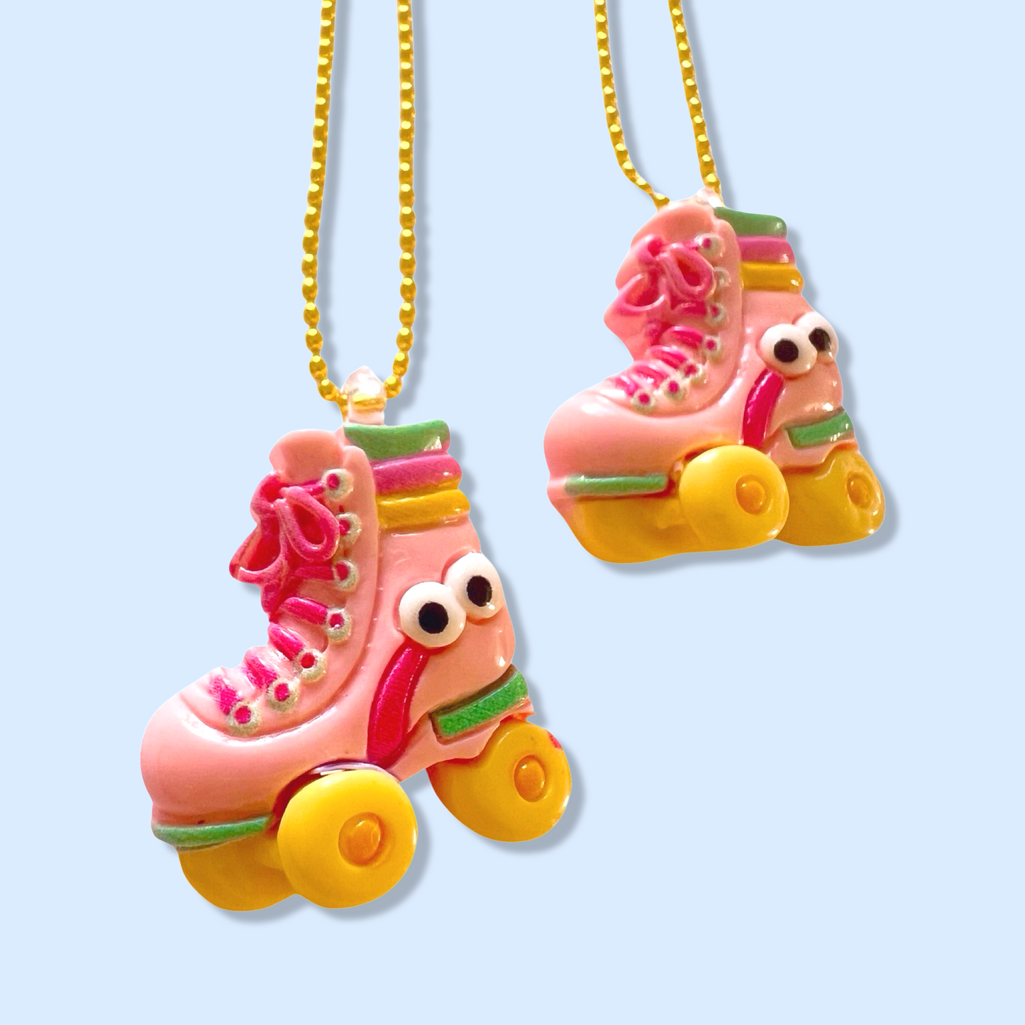 Pop Cutie Roller Skate Necklace
