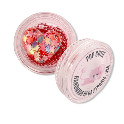 Pop Cutie Star Heart Necklace - Handmade - Valentines