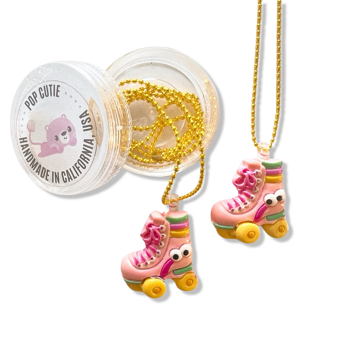 Pop Cutie Roller Skate Necklace