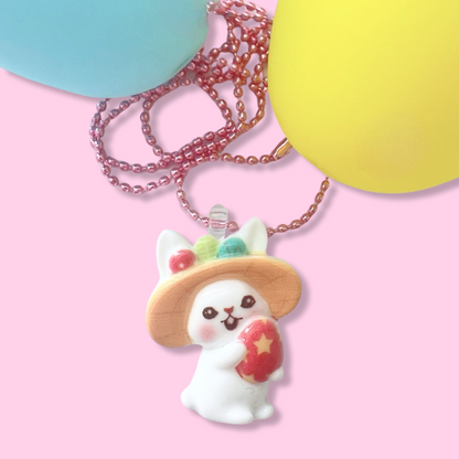 Pop Cutie Easter Egg Bunny Necklace