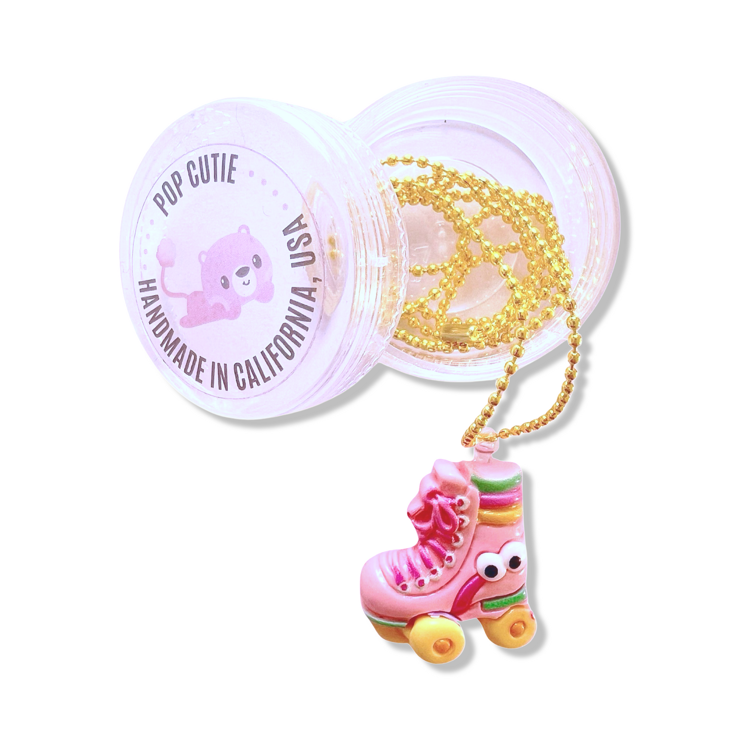 Pop Cutie Roller Skate Necklace