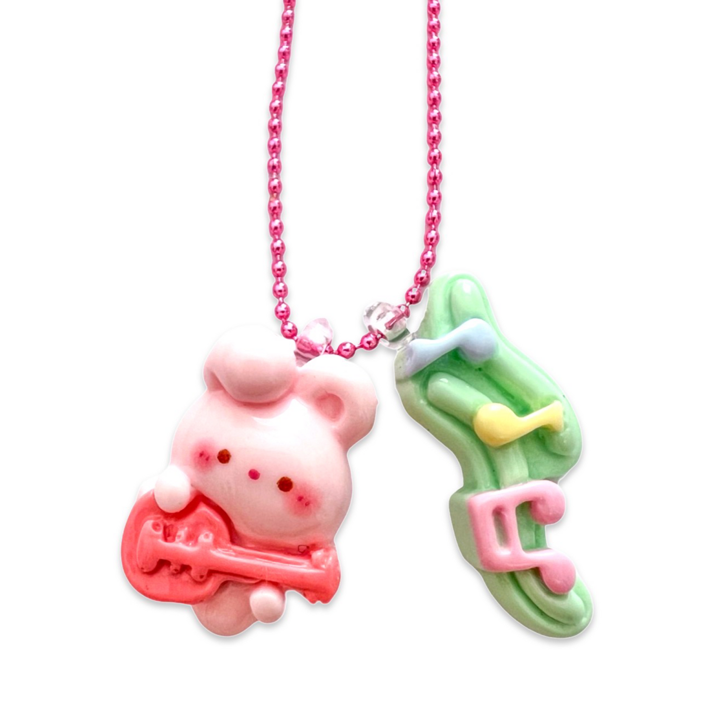 Pop Cutie Bunny Music Necklace