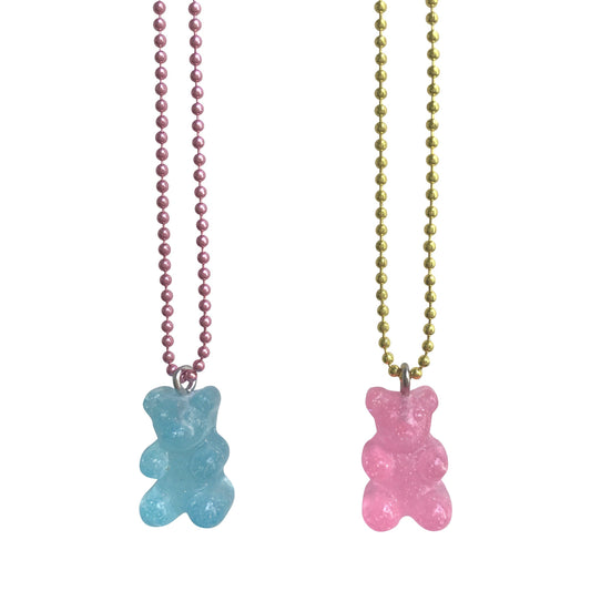 Pop Cutie Gacha Sparkle Gummy Bear Ver.2 Necklaces