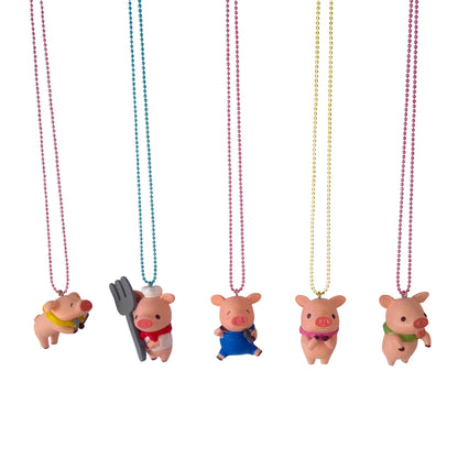 Ltd. Pop Cutie Piggies Necklaces
