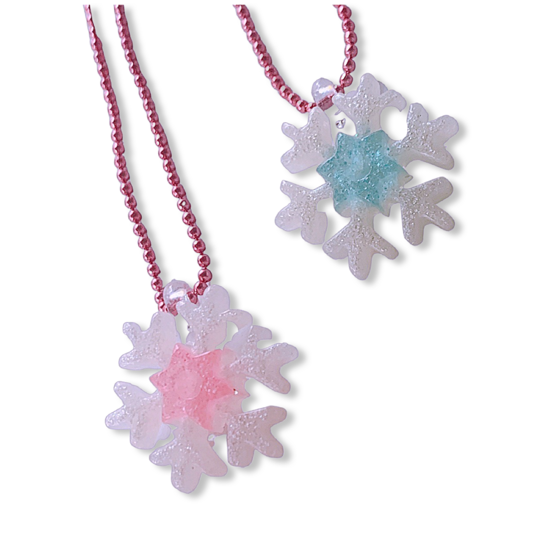 Ltd. Pop Cutie Holiday Snow Kids Necklace - Christmas