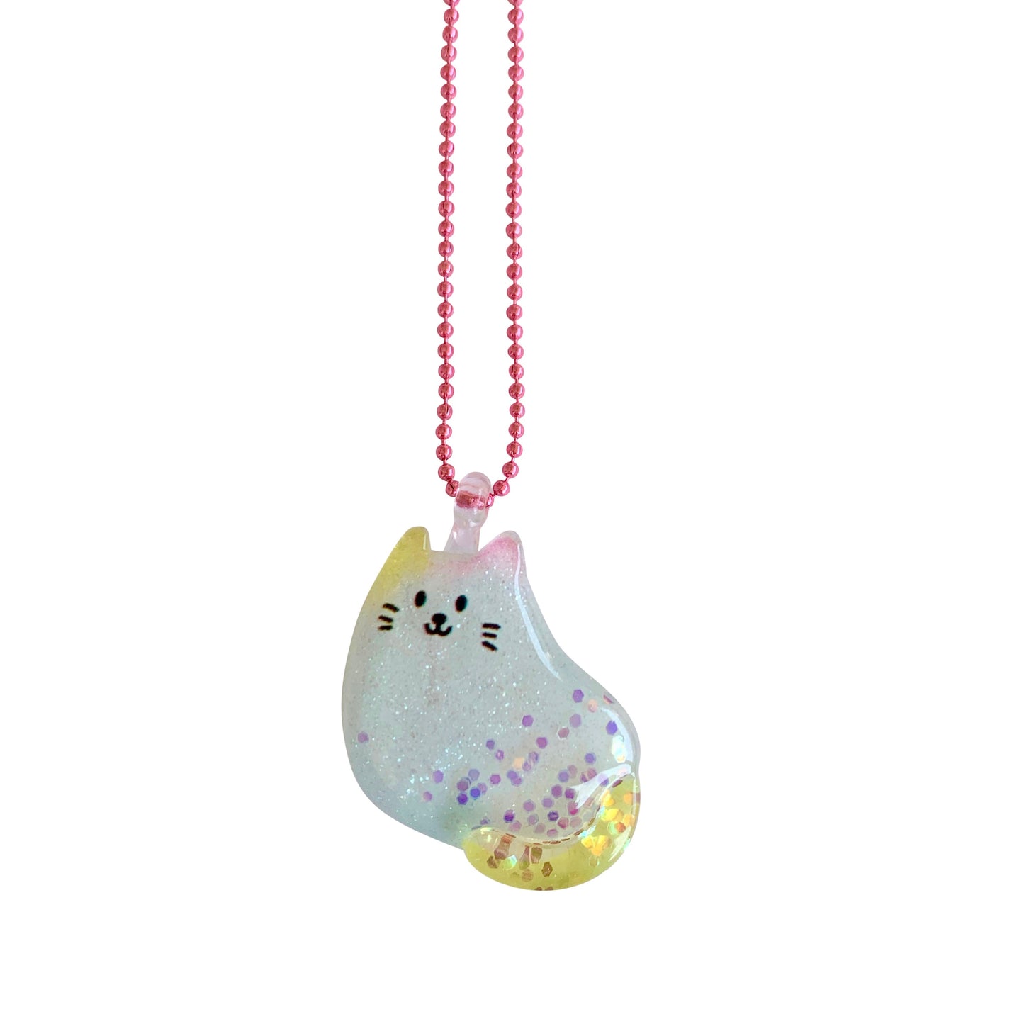 Ltd. Pop Cutie Glitter Cat Necklaces
