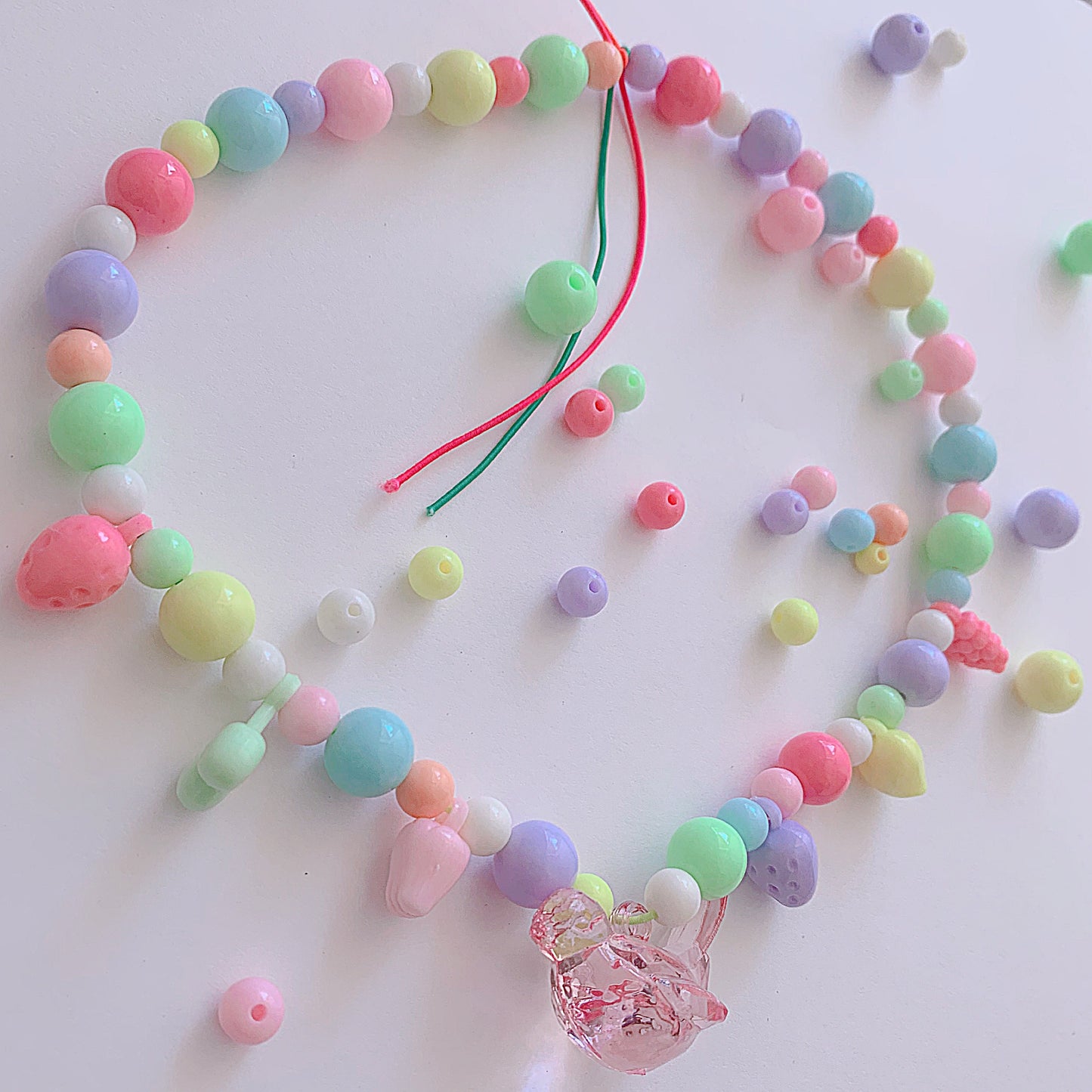 Pop Cutie DIY Box Fruits & Animals (Make your own necklace)