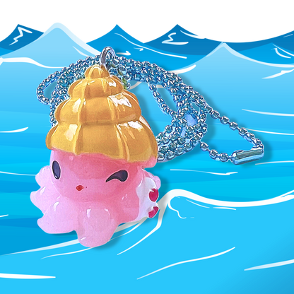 Pop Cutie Under the Sea Necklaces - Octopus