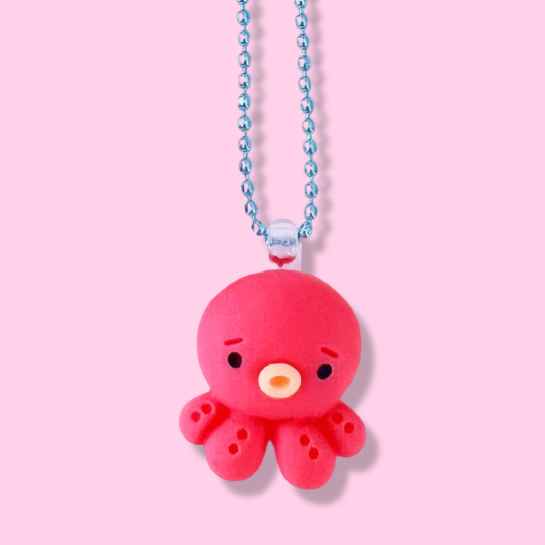 Ltd. Pop Cutie Animal Friend Necklace - Octopus
